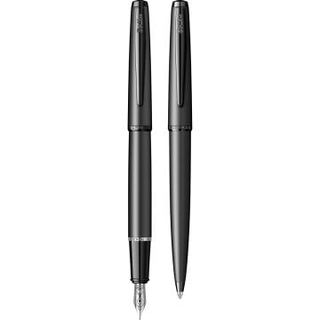 Scrikss 78MB DolmaKalem Mat Siyah + Tükenmez Kalem Seti