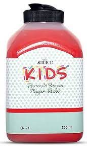 Artdeco Kids Parmak Boyası 500 ml KIRMIZI