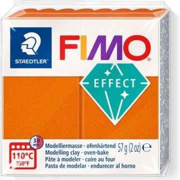 Staedtler Fimo Polimer Kil 57 Gr. 41 Metalik Turuncu
