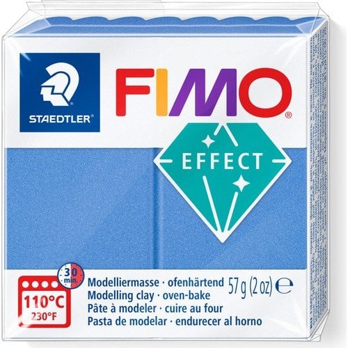 Staedtler Fimo Polimer Kil 57 Gr. 31 Metalik Mavi