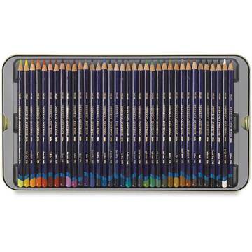 Derwent Inktense Mürekkep Bazlı Boya Kalemi Metal Kutu 36'lı