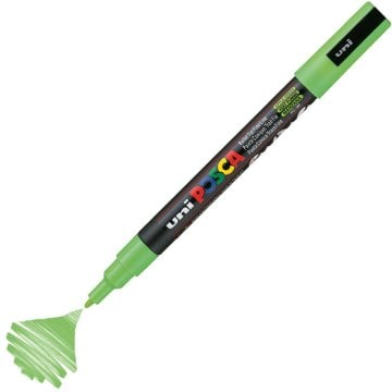 Uni Posca PC-3M Boyama Markörü 0.9-1.3 mm ELMA YEŞİLİ