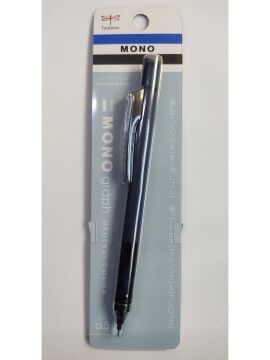 Tombow Mono Graph Naturel Mekanik Versatil Kalem 0.5 mm Mat Lacivert