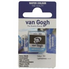 Van Gogh Tablet Suluboya Ivory Black 701