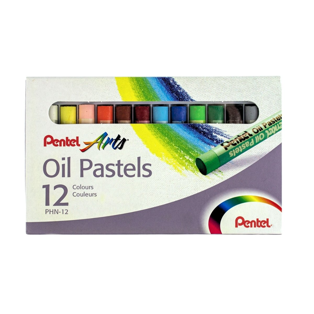 Pentel Yağlı Pastel Boya 12 Renk