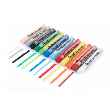 Pentel Yağlı Pastel Boya 12 Renk