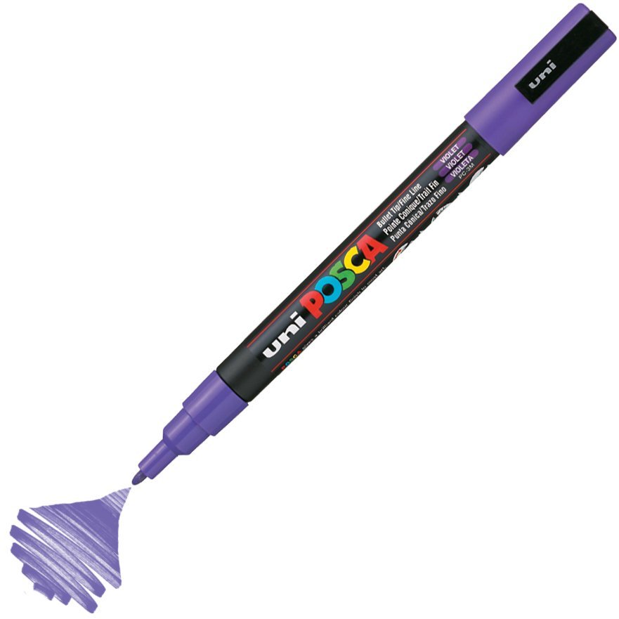 Uni Posca PC-3M Boyama Markörü 0.9-1.3 mm MOR