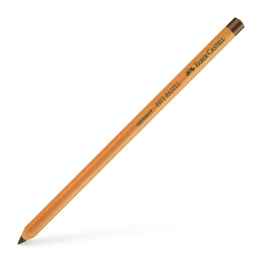 Faber Castell Monochrome Pitt Pastel Pencil 177-Walnut Brown