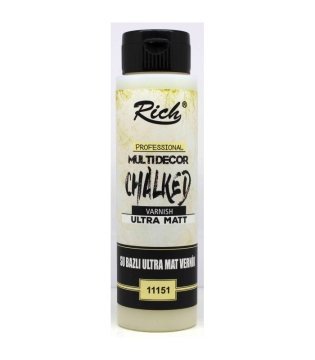 Rich ULTRA MAT Chalked Su Bazlı Vernik Ekonomik 500cc