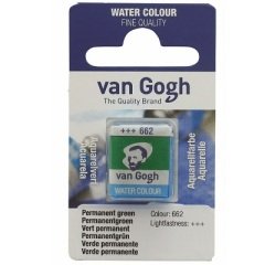 Van Gogh Tablet Suluboya Permanent Green 662
