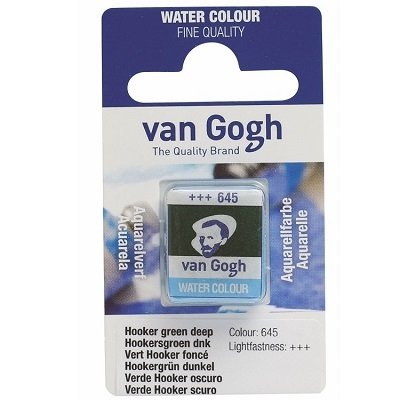 Van Gogh Tablet Suluboya Hooker Green Deep 645