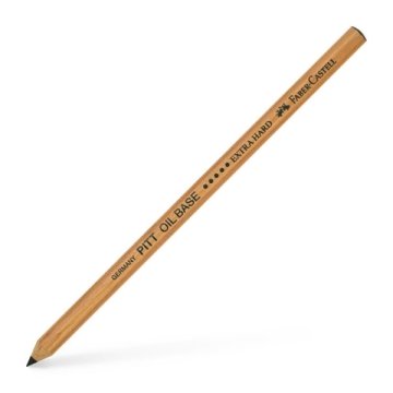 Faber Castell Monochrome Pitt Oil Base Pencil Siyah Extra Hard
