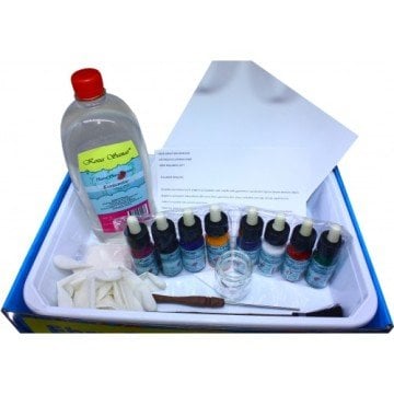 Koza Sanat Hazır Ebru Seti 8 Renk