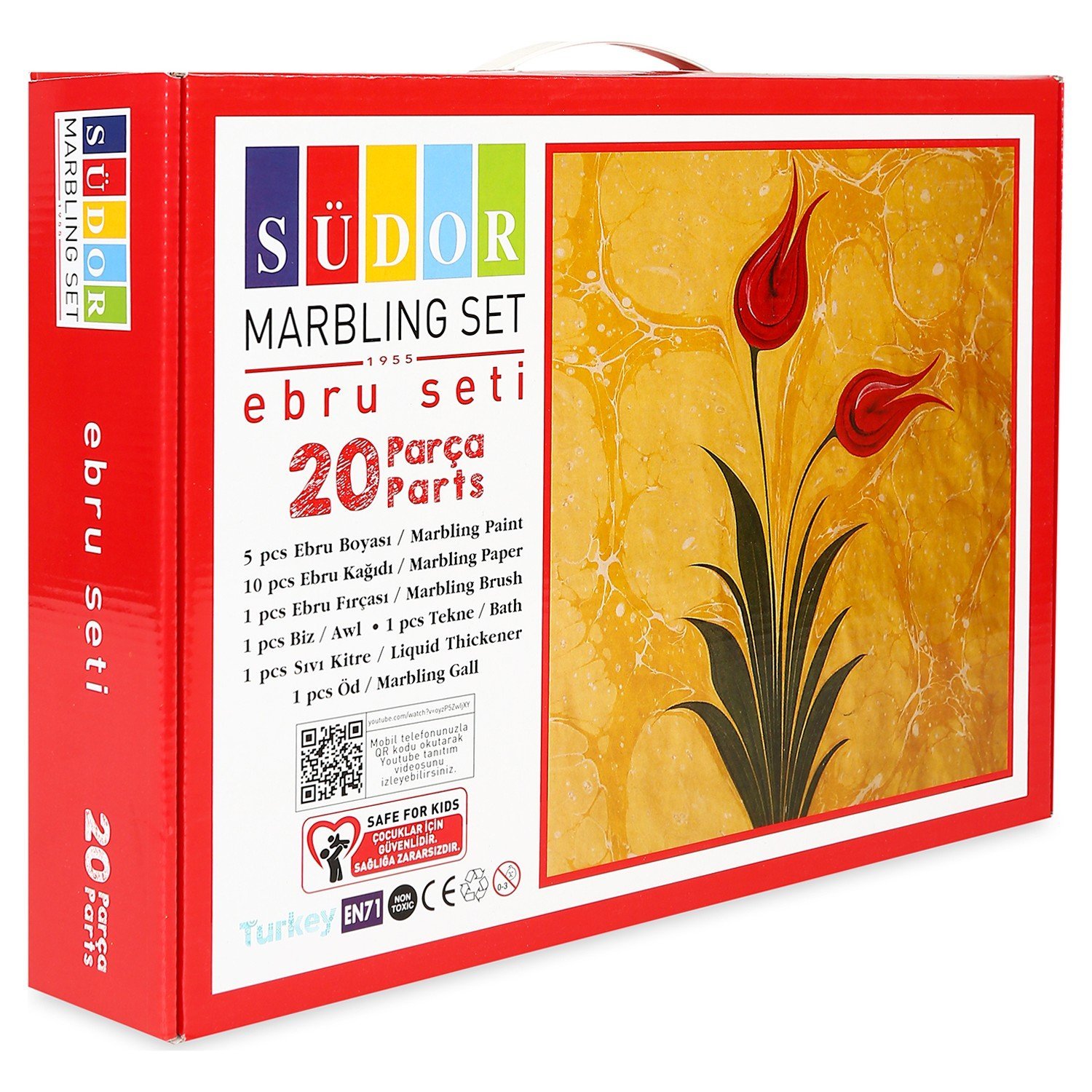 Südor Ebru Başlangıç Seti 20 Parça