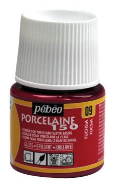 PEBEO PORCELAİNE 150 FIRINLANABİLİR PORSELEN BOYASI 09 FUCHSİA