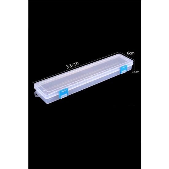Art Design Plastik Fırça Saklama Kutusu Büyük 380x80mm