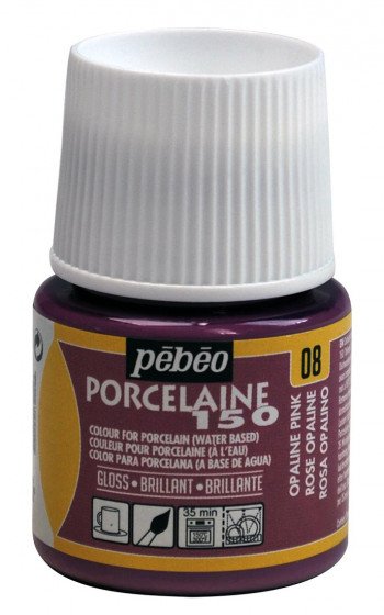 PEBEO PORCELAİNE 150 FIRINLANABİLİR PORSELEN BOYASI 08 OPAL PİNK