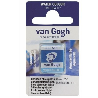 Van Gogh Tablet Suluboya Cerulean Blue (Phthalo) 535