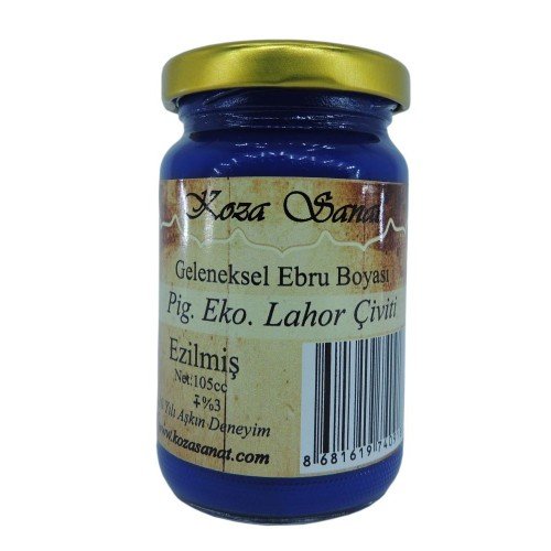 Koza Ebru Boyası Ezilmiş Pigment Ekonomik Lahor Çiviti 105 cc