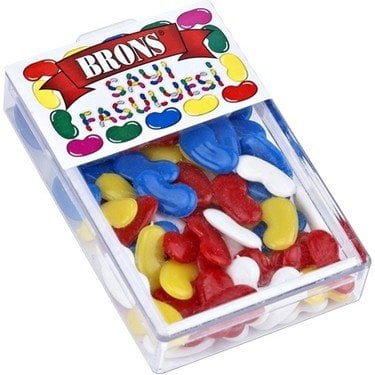 Brons Sayi Fasulyesi Plastik Kutu