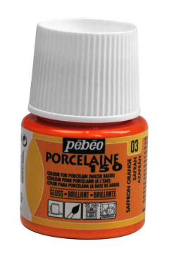 PEBEO PORCELAİNE 150 FIRINLANABİLİR PORSELEN BOYASI 03 SAFFRON
