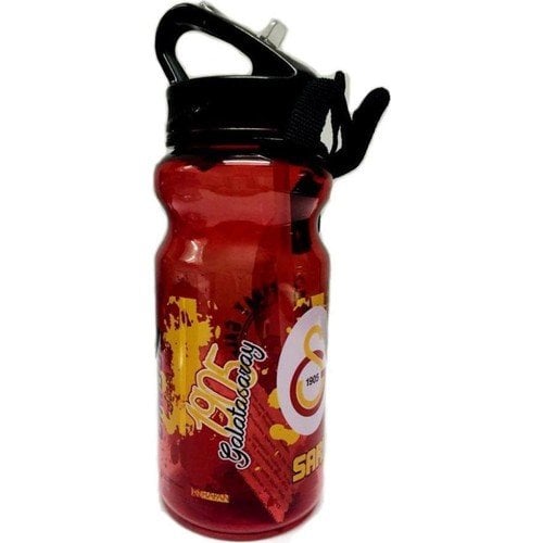 Galatasaray Lisanslı Şeffaf Matara Pipetli GS 500ML