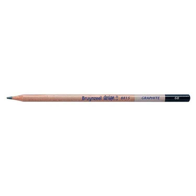 Bruynzeel Design Graphite Dereceli Kalem 6B