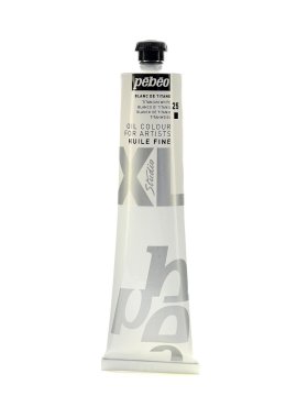Pebeo Huile Fine XL 200ml. Yağlı Boya 25 Titanium White