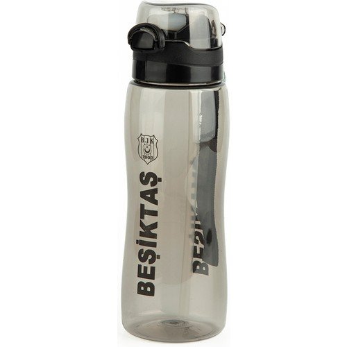 Beşiktaş Lisanslı Şeffaf Matara Pipetli BJK 750ML
