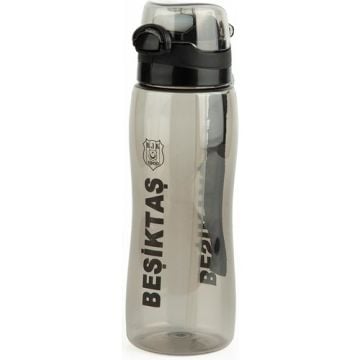 Beşiktaş Lisanslı Şeffaf Matara Pipetli BJK 750ML