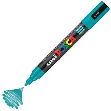 Uni Posca PC-5M Boyama Markörü 1.8-2.5 mm ZÜMRÜT YEŞİLİ