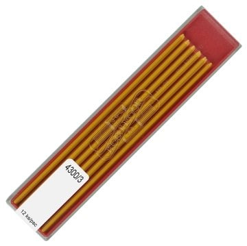 Koh-i Noor 4300 Renkli Portmin Yedek Uç 2mm 12'li 03-Sarı