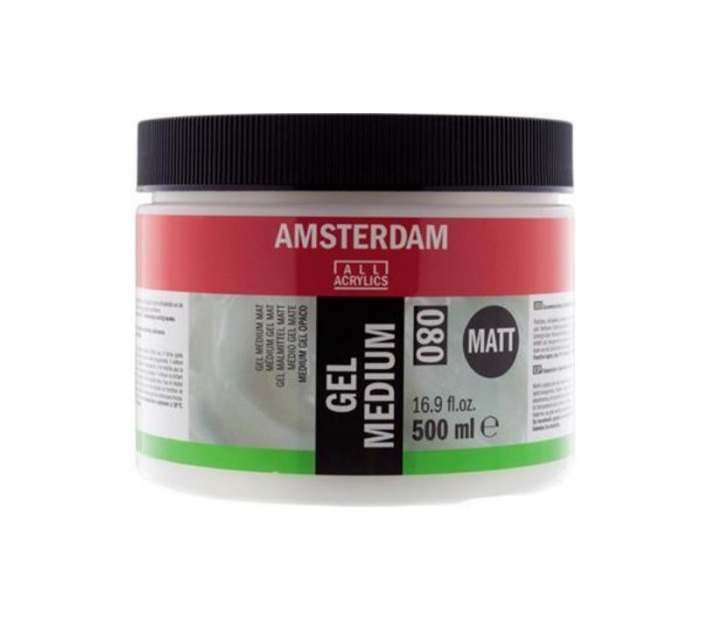 Talens Amsterdam Gel Medium Matt 080 Mat Jel Medyum 500 ml.
