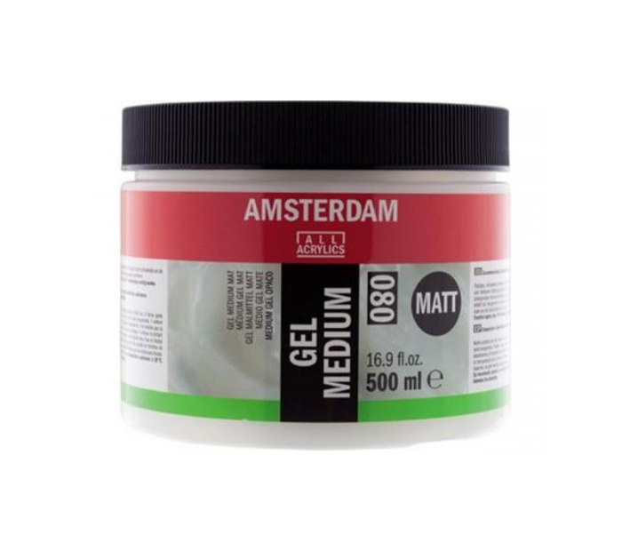 Talens Amsterdam Gel Medium Matt 080 Mat Jel Medyum 500 ml.