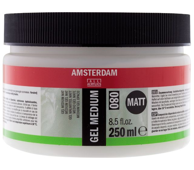 Talens Amsterdam Gel Medium Matt 080 Mat Jel Medyum 250 ml.