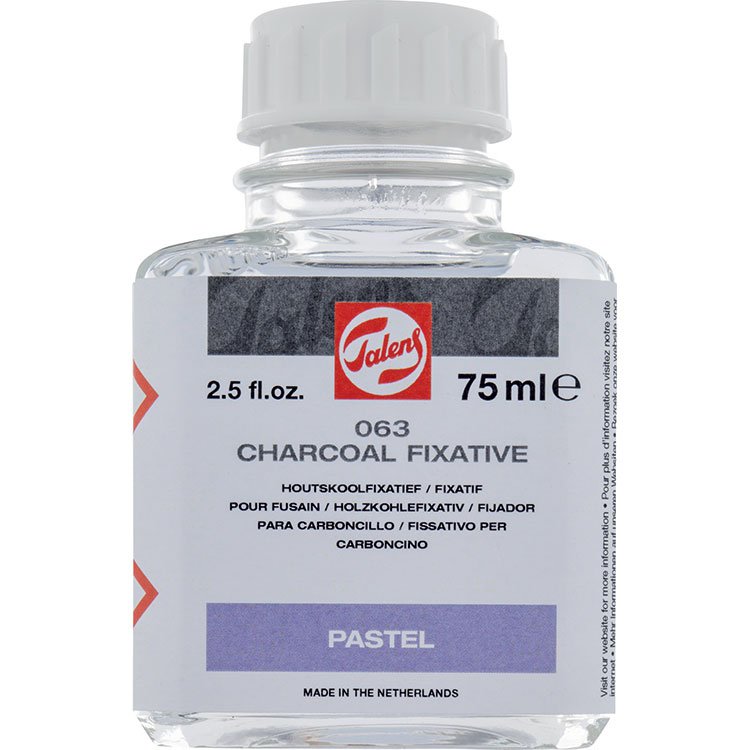 Talens 063 Charcoal Fixative Fiksatif 75 ml
