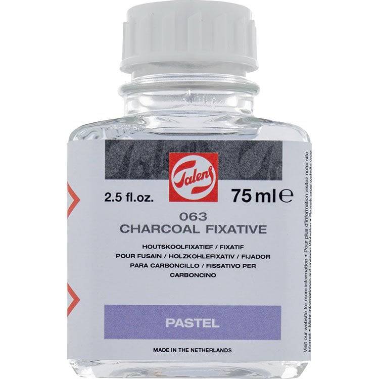Talens 063 Charcoal Fixative Fiksatif 75 ml
