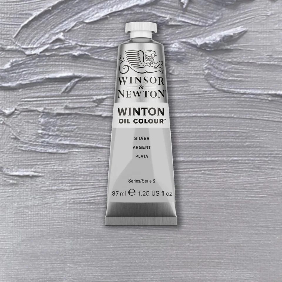 Winsor & Newton Winton 37 ml Yağlı Boya 617 Silver