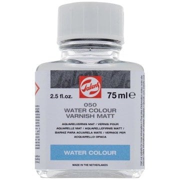 Talens 050 Suluboya Verniği Mat 75 ml