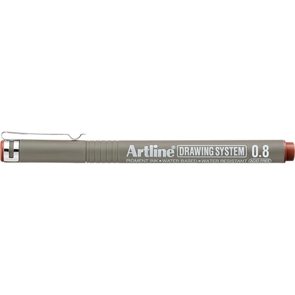 Artline Drawing System Teknik Çizim Kalemi Sepia 0.8