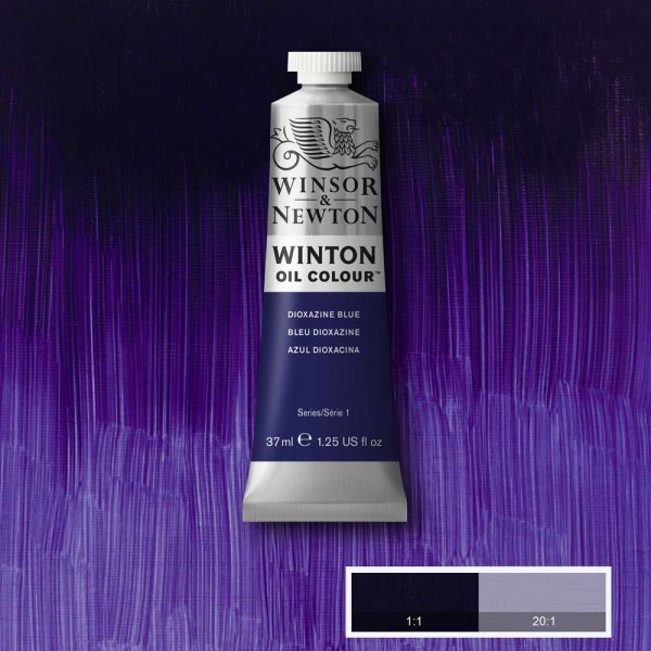 Winsor & Newton Winton Yağlı Boya 37ml Dioxazine Blue