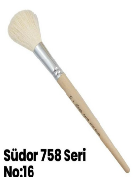 Südor 758 Seri Mop Ponpon Yumuşak Fırça No:16