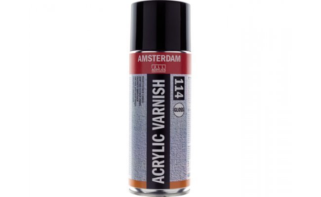 Talens Amsterdam Acrylic Varnish Gloss 114 Parlak Akrilik Boya Verniği Parlak 400 ml. Sprey