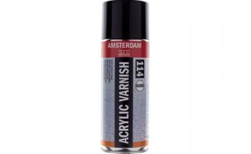 Talens Amsterdam Acrylic Varnish Gloss 114 Parlak Akrilik Boya Verniği Parlak 400 ml. Sprey