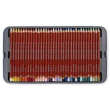 Derwent Drawing Pencils Renkli Çizim Kalemi Seti 72'li Teneke Kutu