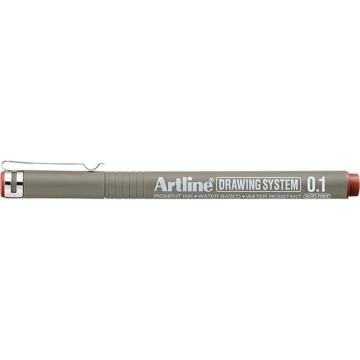 Artline Drawing System Teknik Çizim Kalemi Sepia 0.1