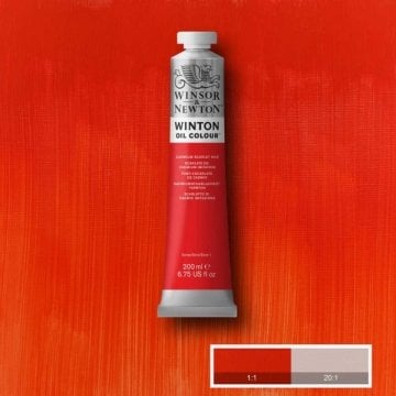 Winsor & Newton Winton Yağlı Boya 200ml Cadmium Scarlet Hue