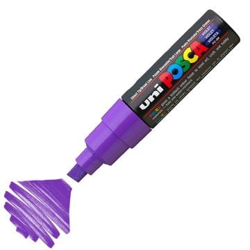 Uni Posca PC-8K Boyama Markörü 8 mm Kesik Uç MOR