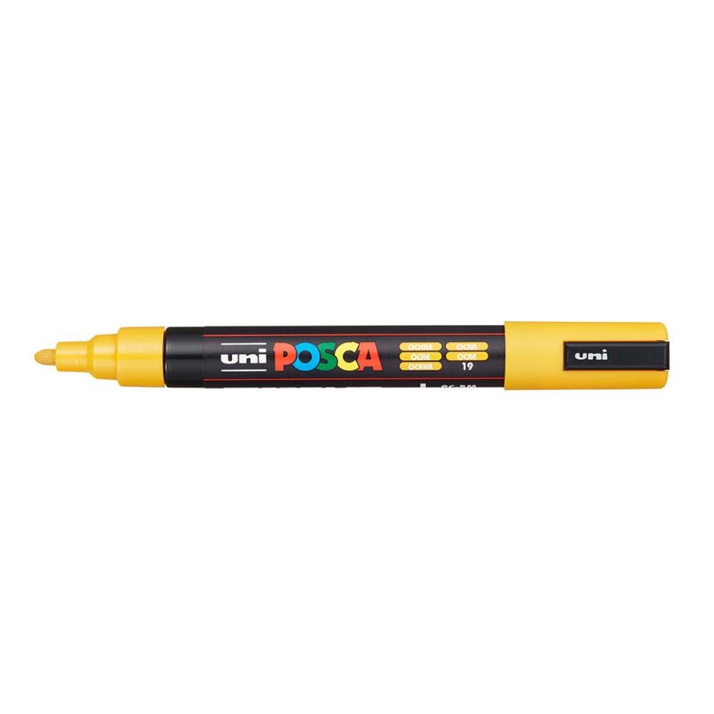 Uni Posca PC-5M Boyama Markörü 1.8-2.5 mm OKRA