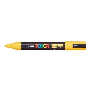 Uni Posca PC-5M Boyama Markörü 1.8-2.5 mm OKRA